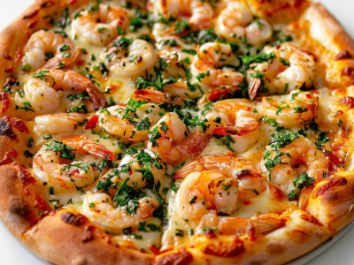 Pizza shrimp