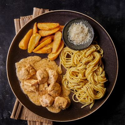 Chicken with lemon sauce