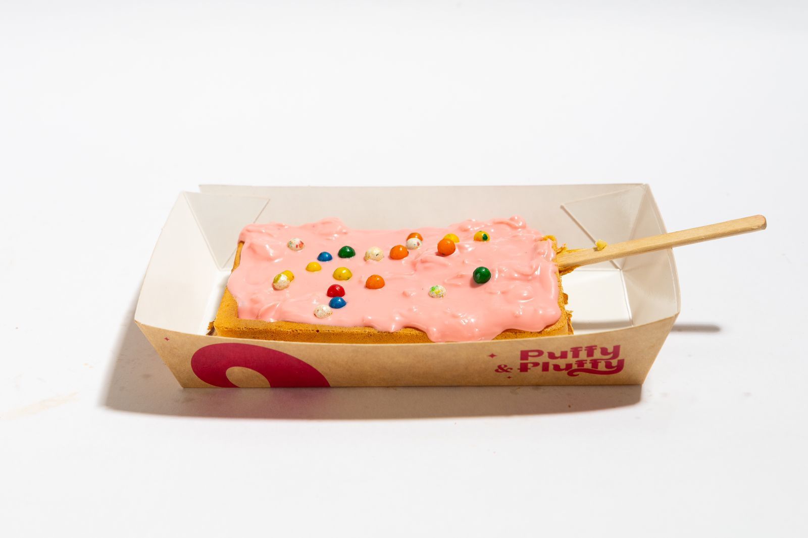 Bubble gum waffle