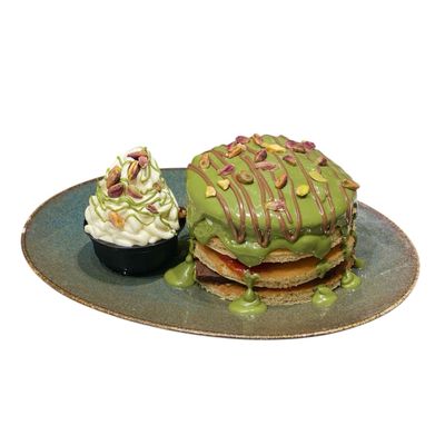 Pistachio Pancakes