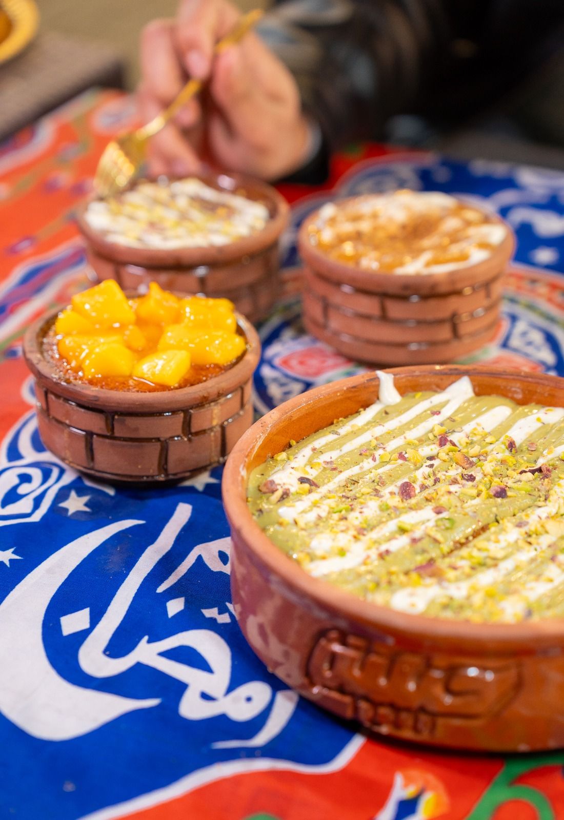 Mango Basbousa Casserole