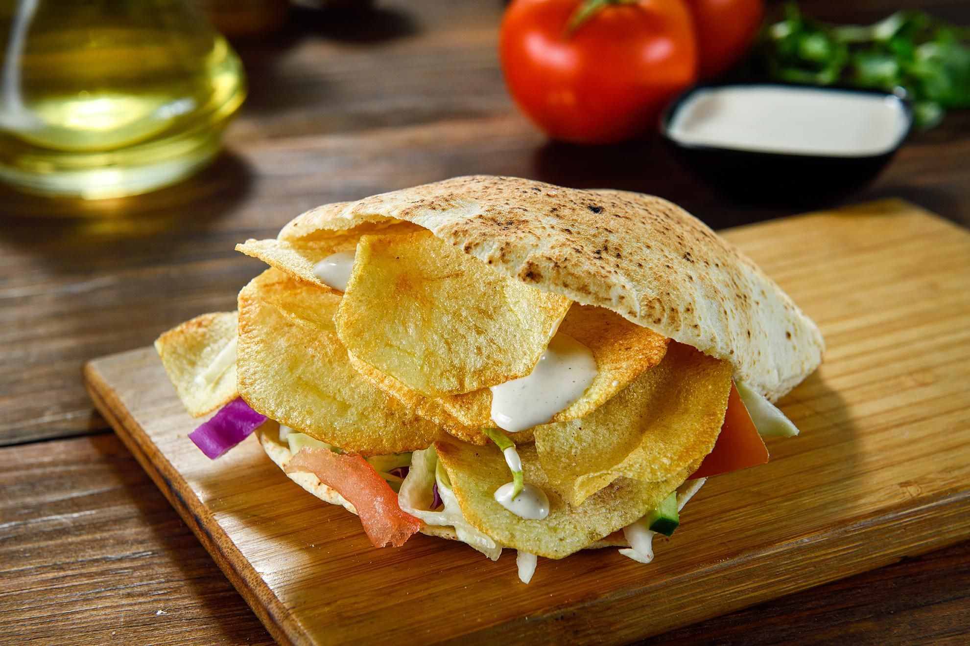 Potato Chips Sandwich