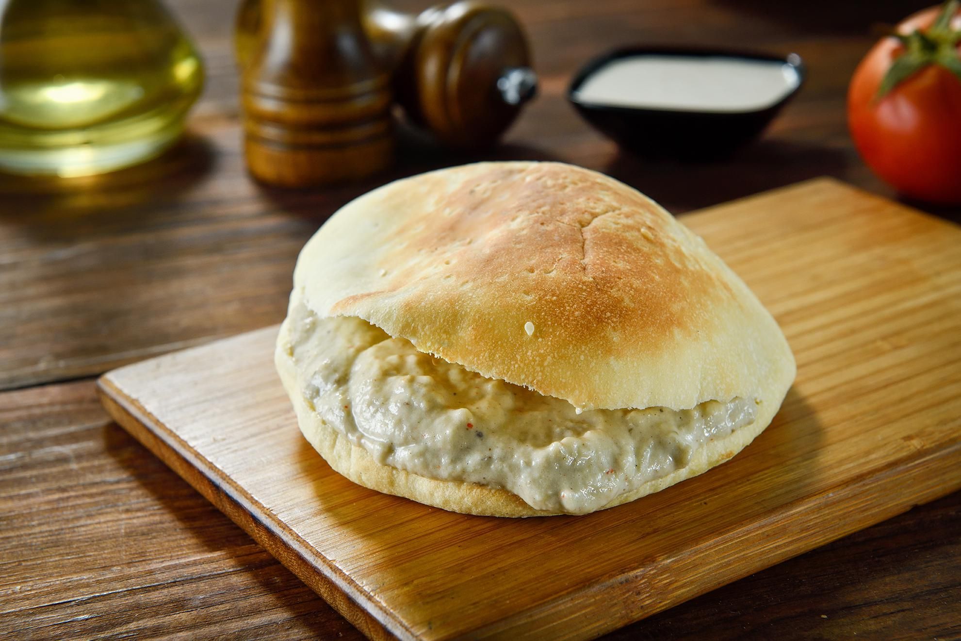 Baba Ghannoug Sandwich