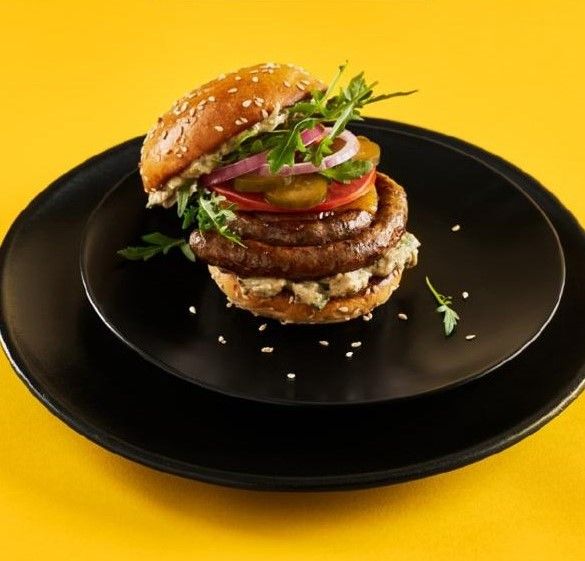 Spiral Sojouk Burger Sandwich