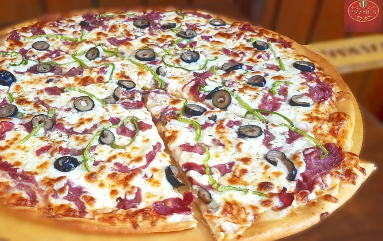 Pastrami pizza
