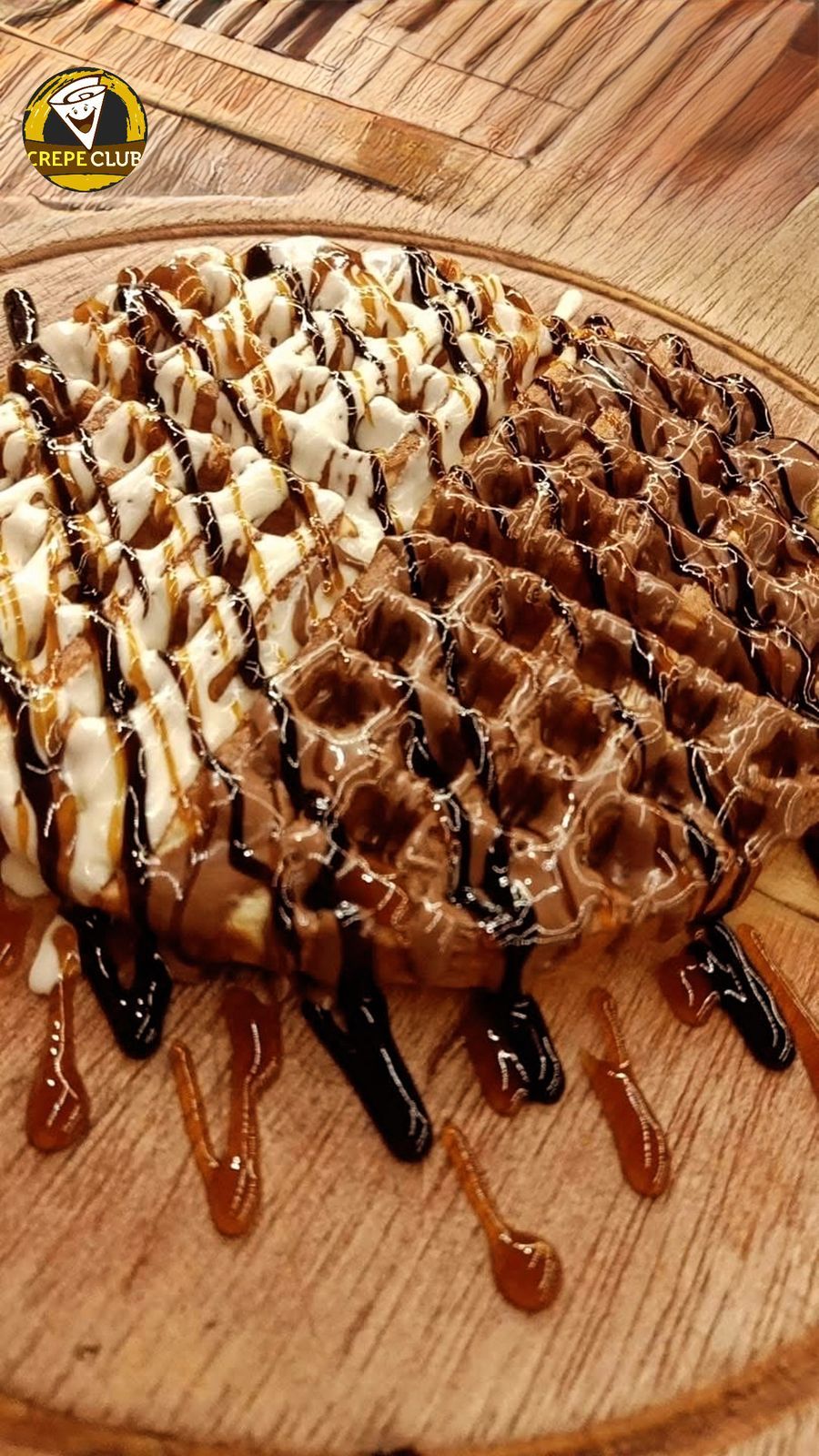 White Chocolate Waffle