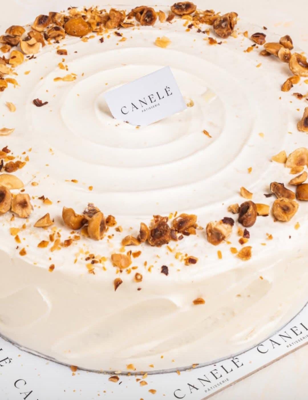 Vanilla Caramel Croquant Cake