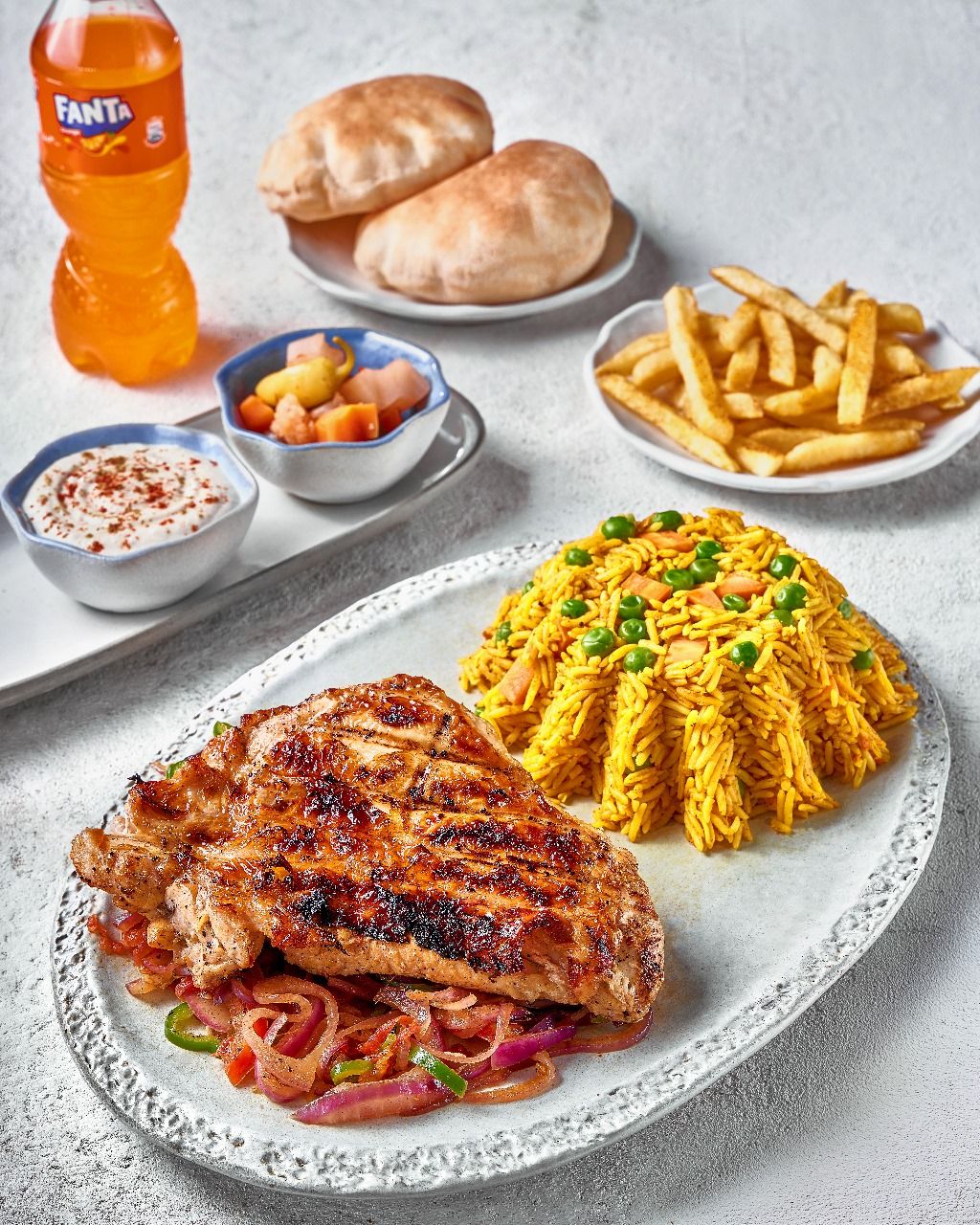 Quarter chicken meal