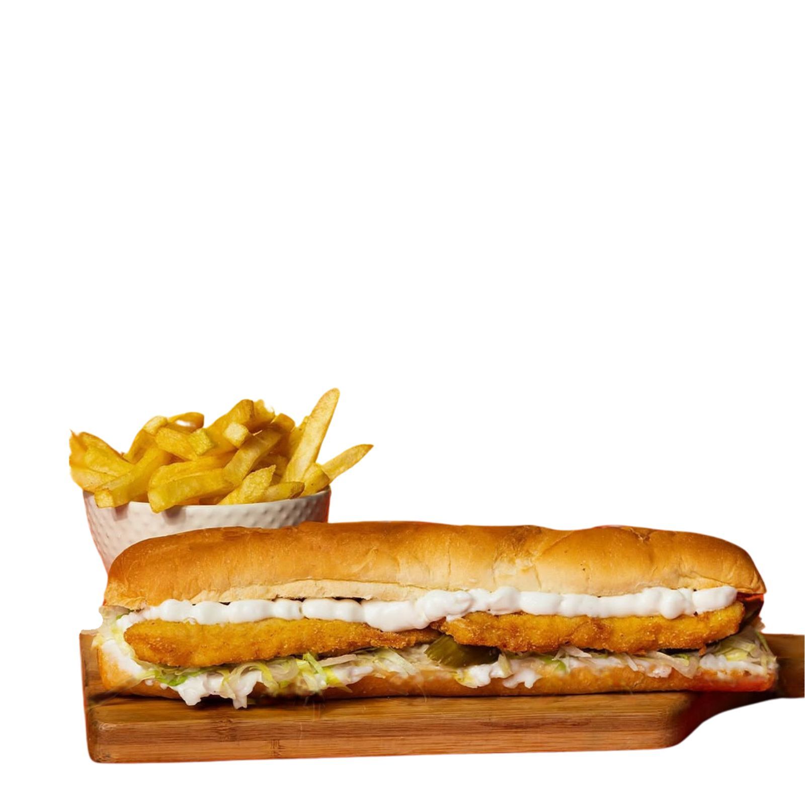 Fried chicken sandwich