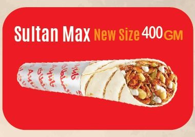 Max shawarma + French fries free
