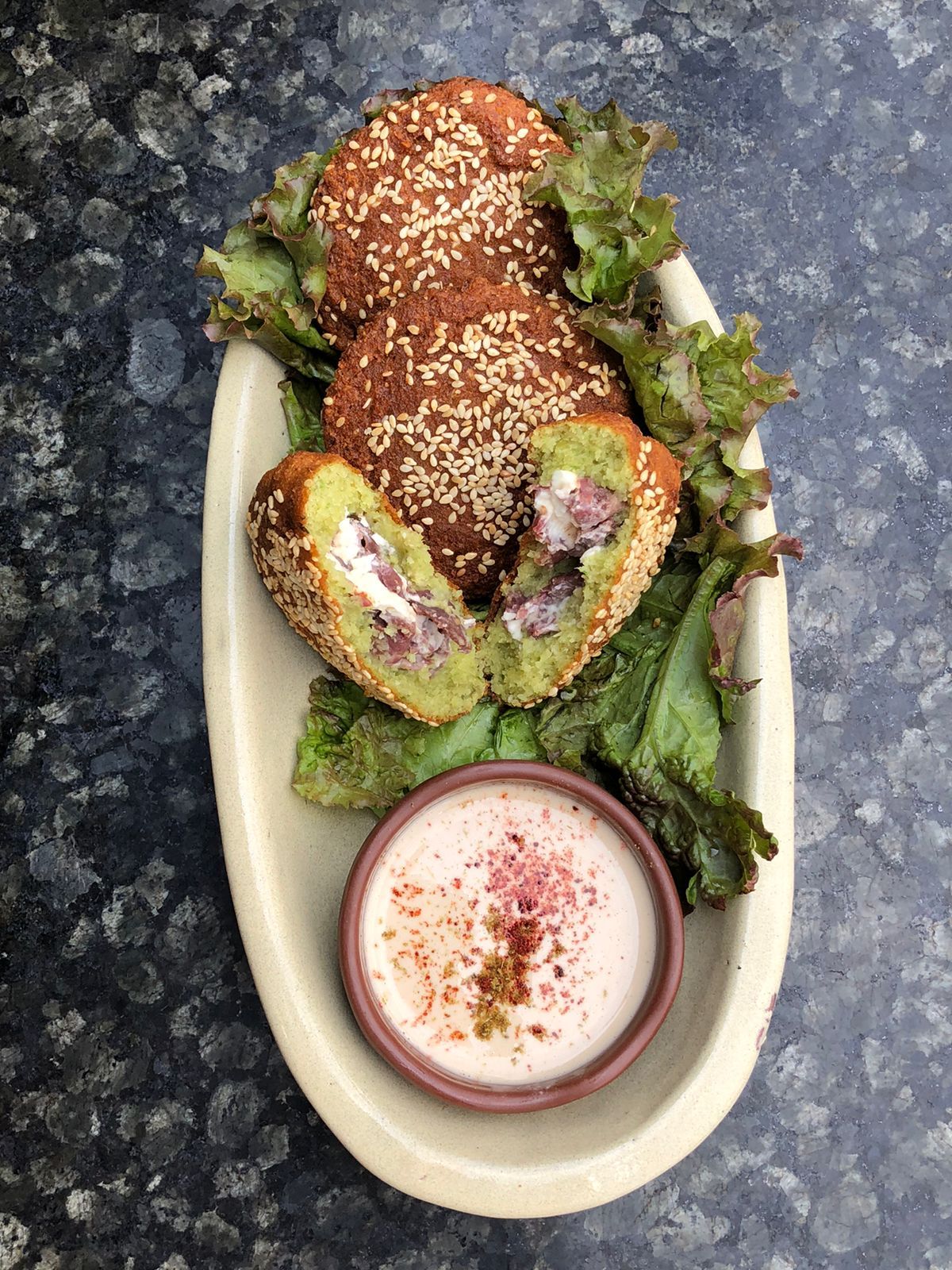 Kiri Pastrami Falafel