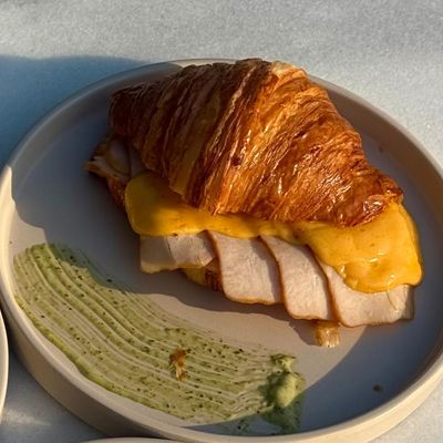 Turkish croissant with cheese