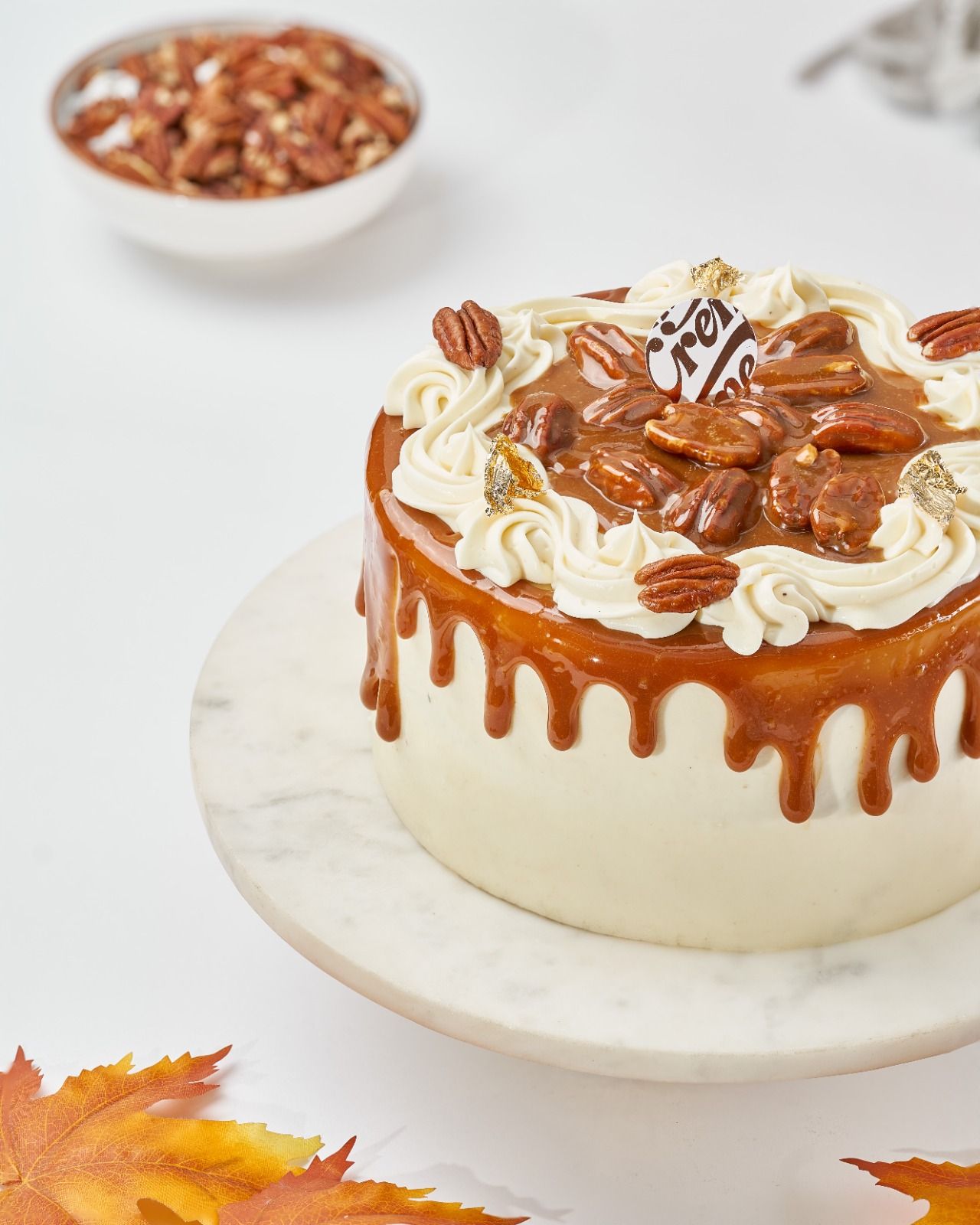 Pecan Volcano Cake Torte