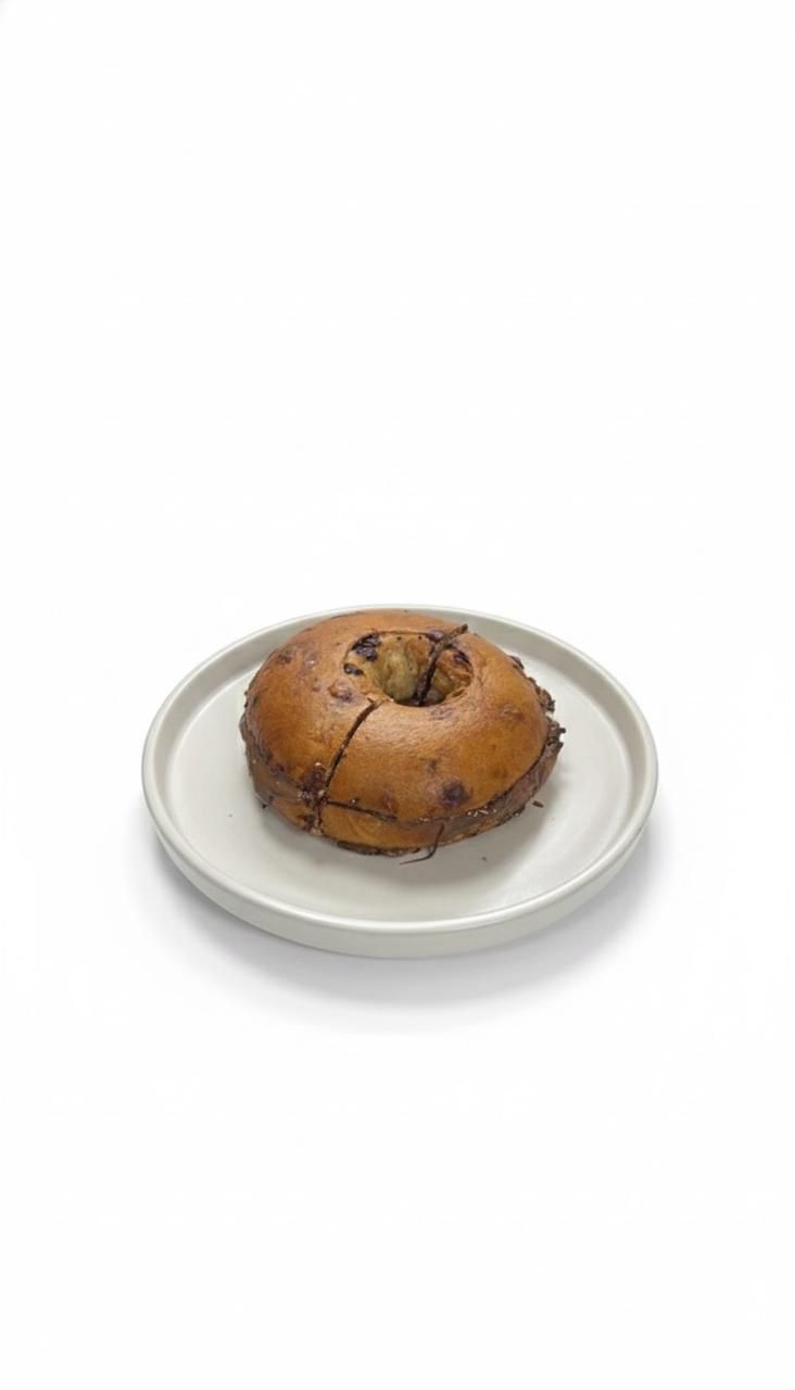 Chocolate chips bagel