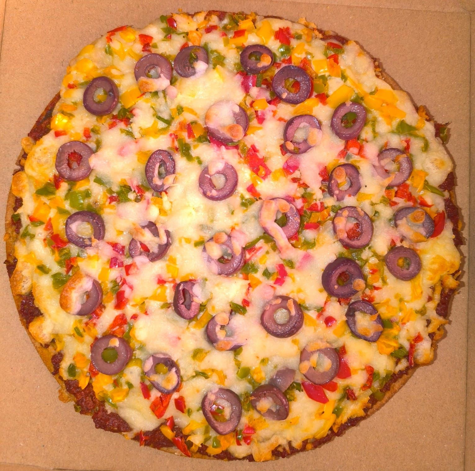 Veggie mood Oat Pizza