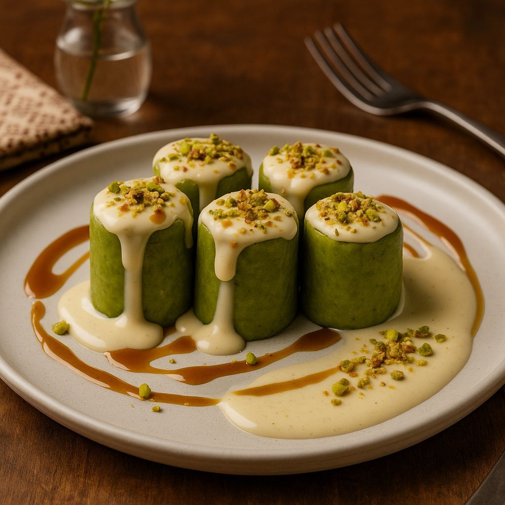 Pistachio Dubai Roll