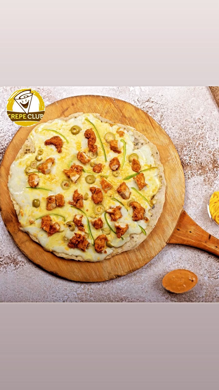 Chicken Crepe Platter