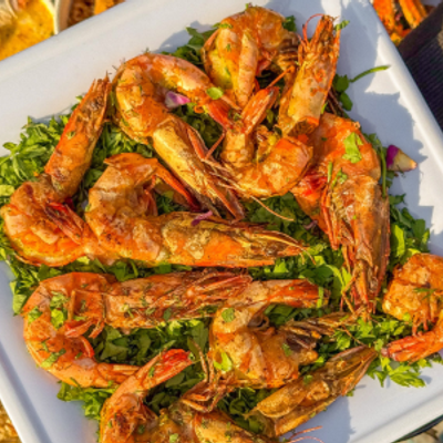 1/2 kg Grilled Large Shell Shrimp Offer