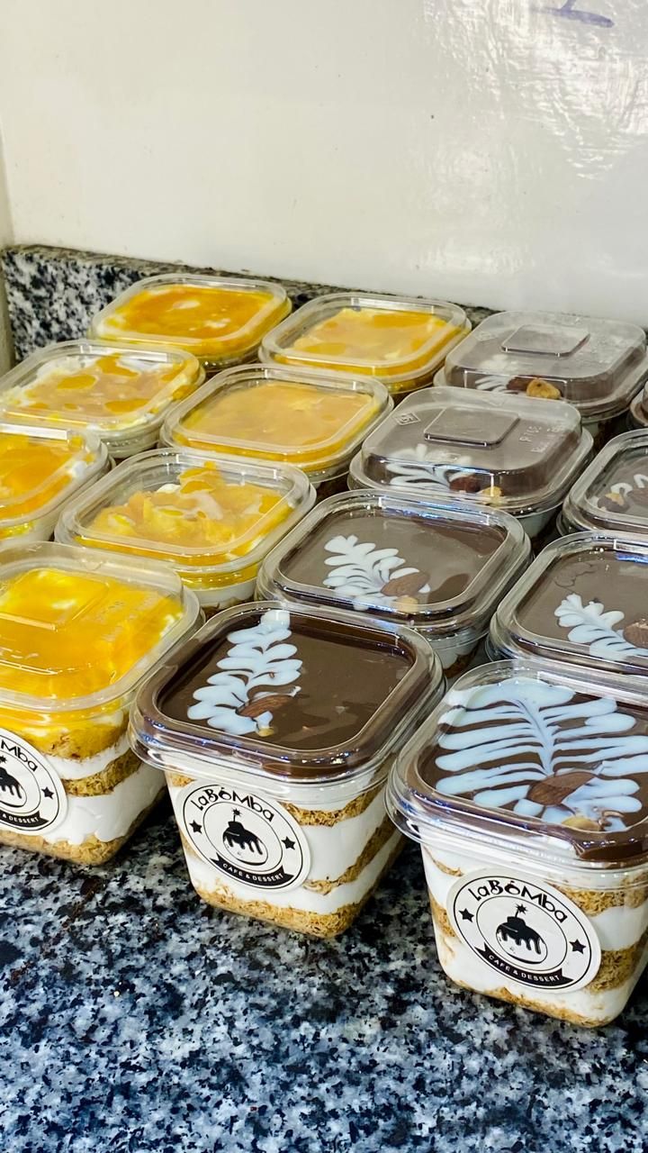 Nutella Kunafa Jar + Lotus Kunafa Jar + Strawberry Kunafa Jar + Mango Kunafa Jar