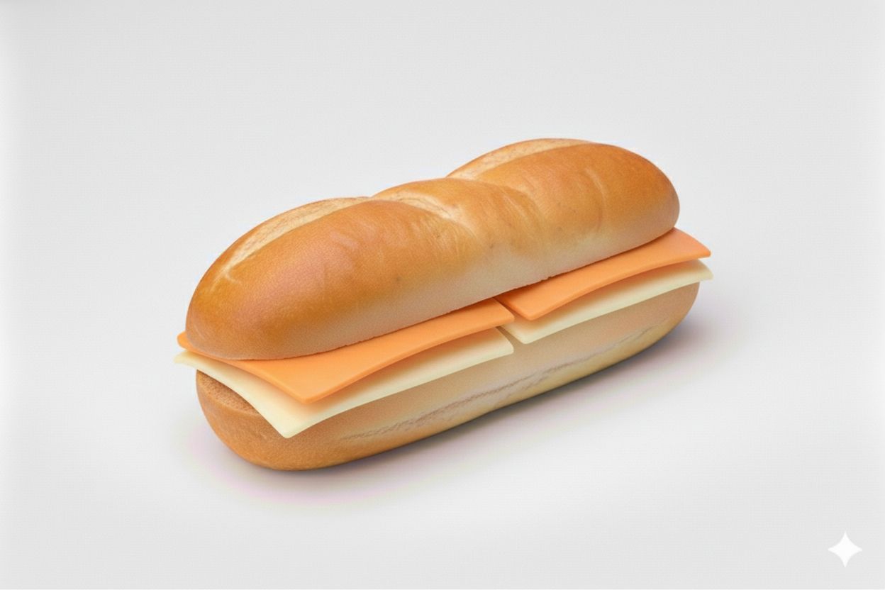 Mixed cheese sandwich