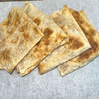 Chicken bran tortillas (4 pieces)