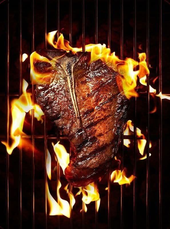 T bone steak