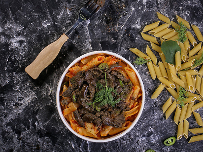 Pasta With Liver