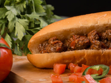 Oriental Sausage With Mixture Sandwich