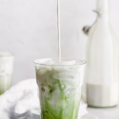 White Chocolate Matcha Latte