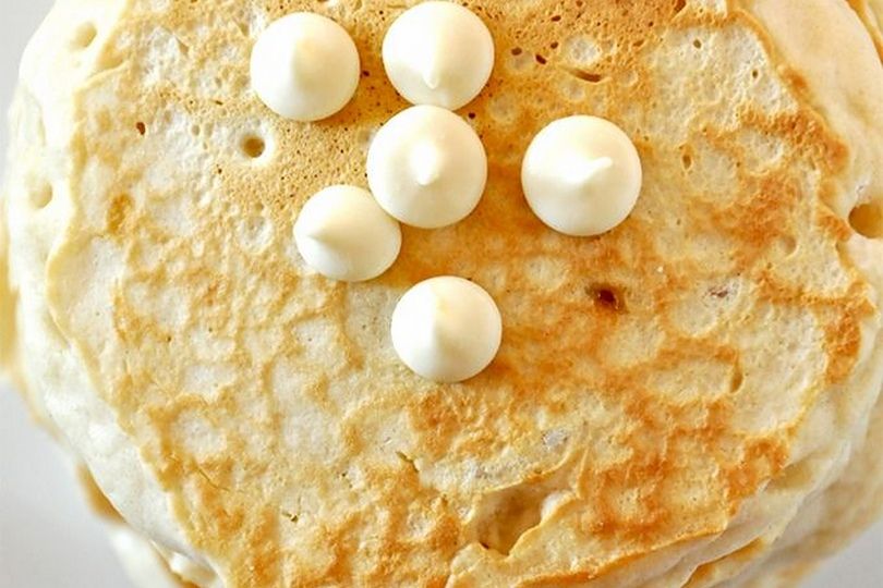 White Chocolate Pancakes