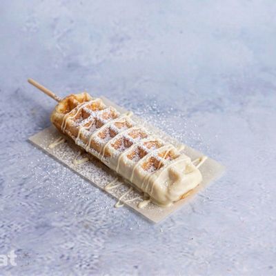 White Chocolate Stick Waffle