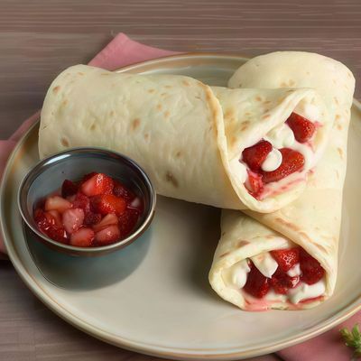 Paratha White Chocolate Strawberry