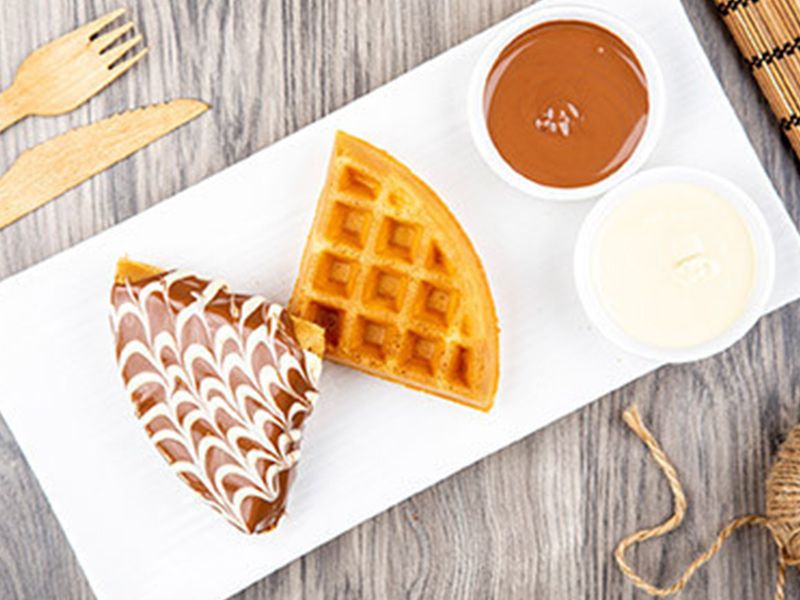 White Chocolate Waffle