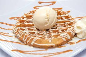 White Chocolate Waffle