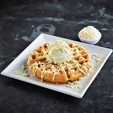 White Chocolate Waffle