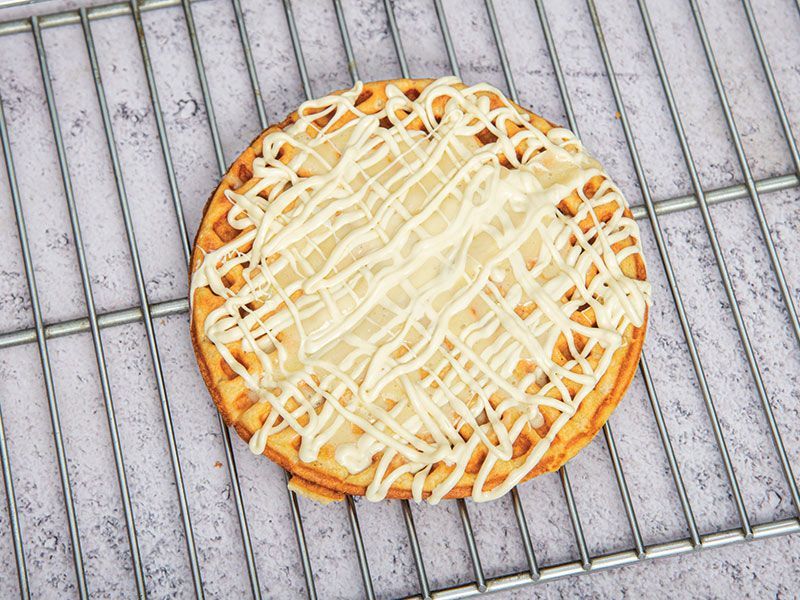 White Chocolate Waffle