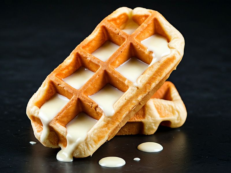White Chocolate Waffle