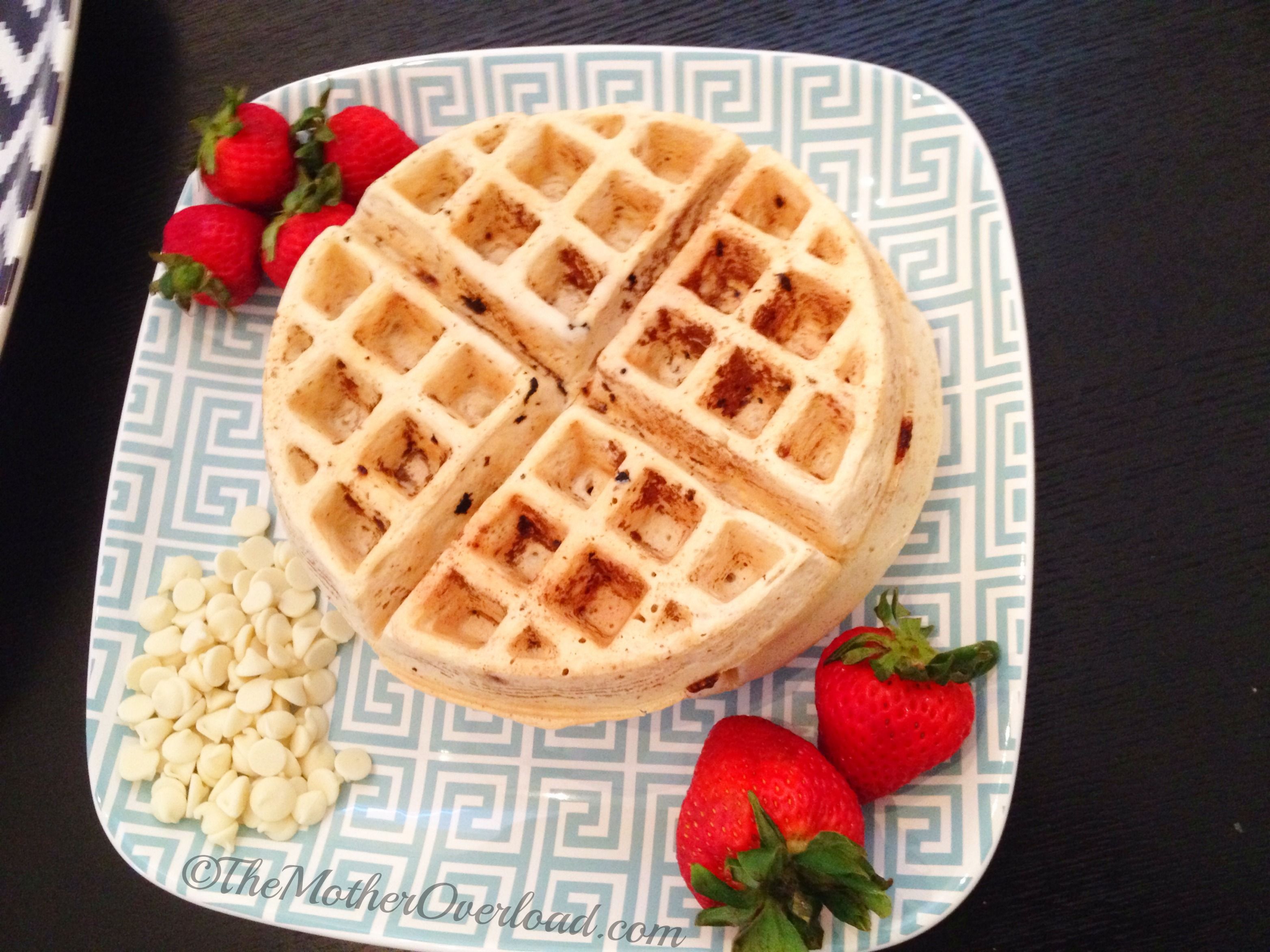White Chocolate Waffle