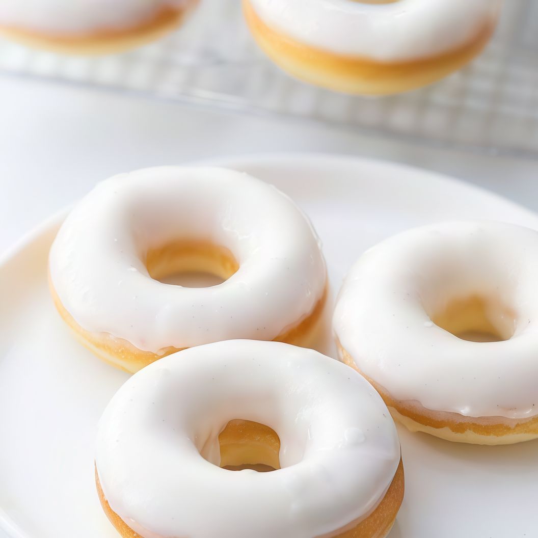 Donuts White 6 pieces