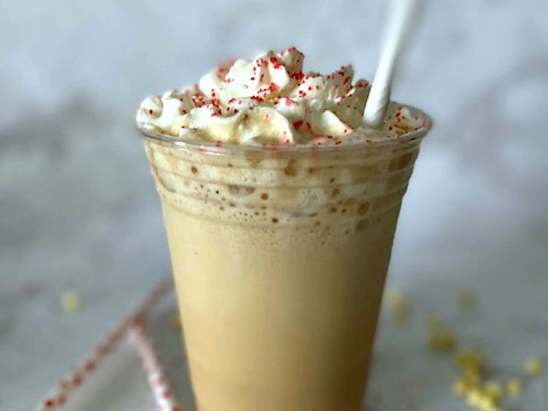 Coffee Frappe With Bun