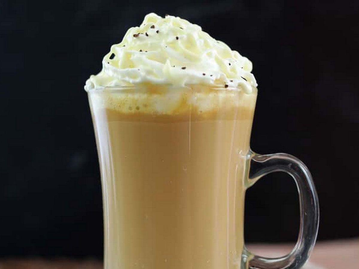 White Moka With Bun