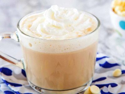 Large Caramel Mocha Coffee Frappe