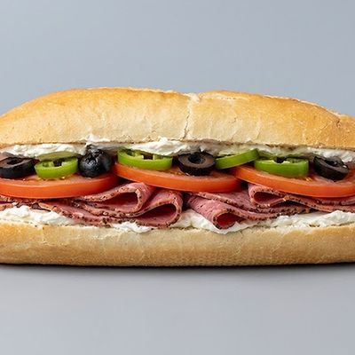 White Pastrami Sandwich