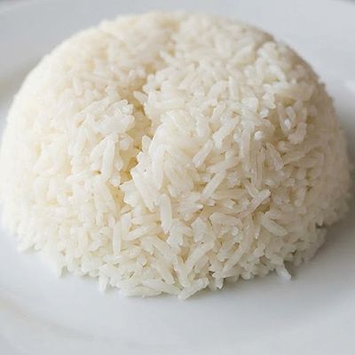 طبق أرز أبيض