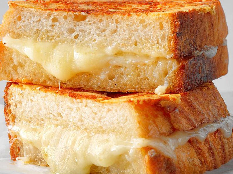 White Cheese Sandwich