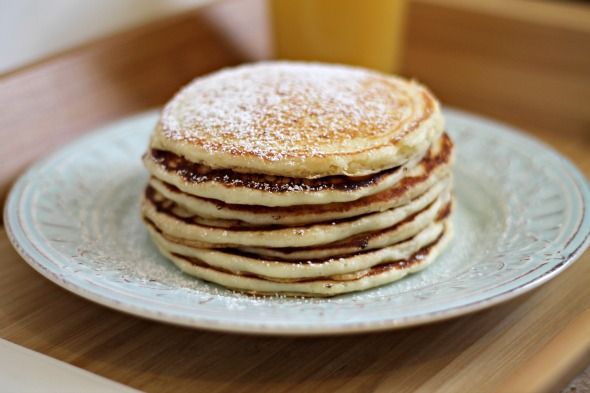 White chocolate Mini Pancake