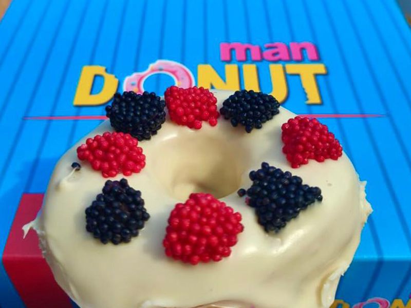 White Chocolate Donut Ring