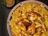 Whole Chicken Mandi With Biryani Rice
