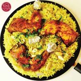 1/2 Chicken Mandi And Kabsa