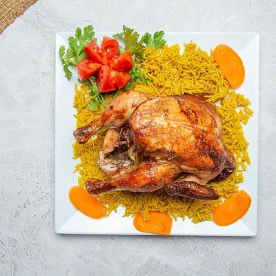 Whole Chicken Meal + Basmati Rice + Sesame paste
